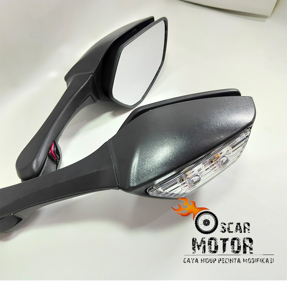 Spion ZX10 Plus Sein Kawasaki Universal R25 R15 CBR250RR ZX636 Z10R R6 Ninja 250 Fi Ninja Zx 10 R motor