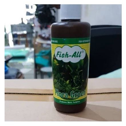 Fish All Flora Green /Pupuk Cair Tanaman Air 100ML