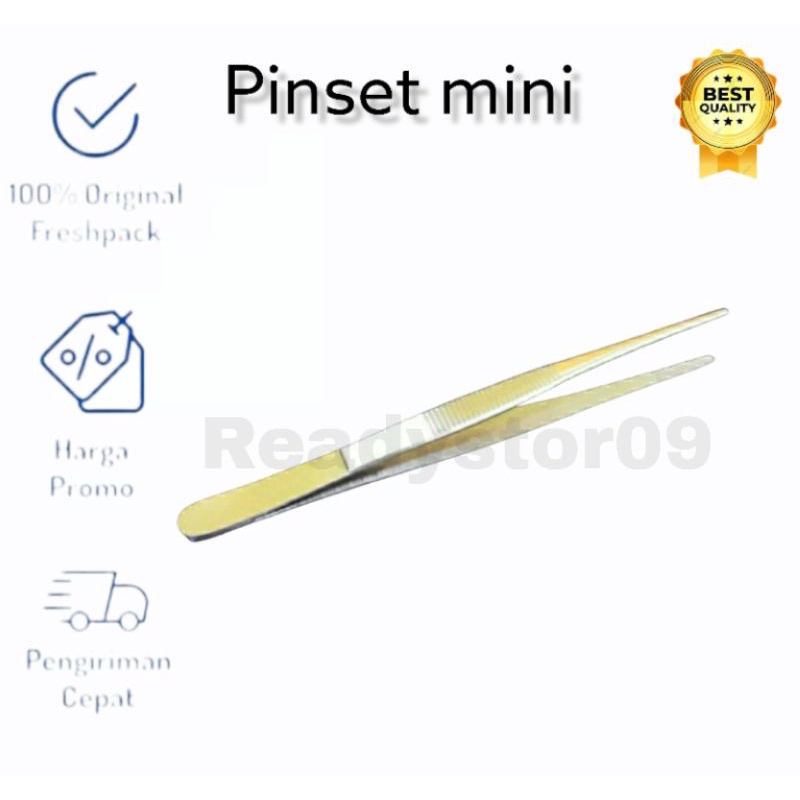 Pinset pendek lurus aquarium aquascape pinset mini