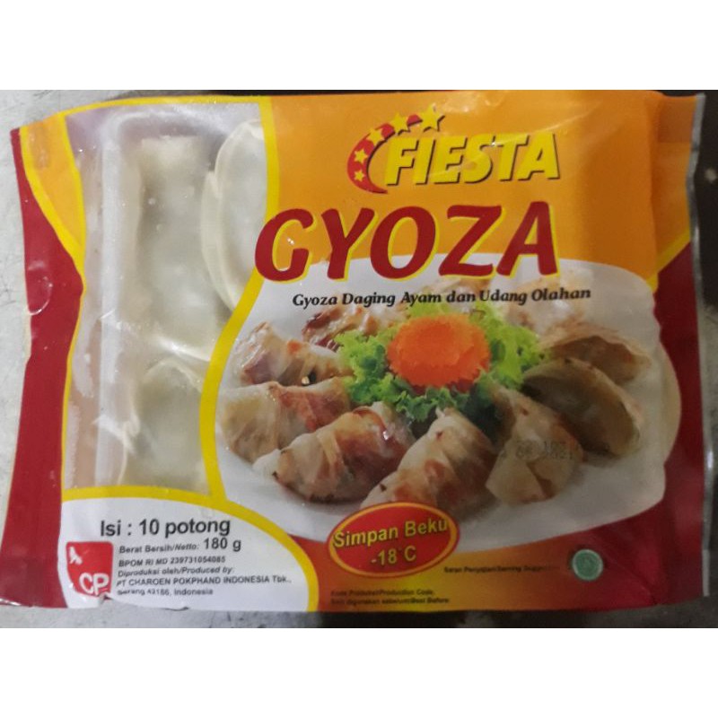 

Fiesta Gyoza Dumpling 180gr / 10pcs