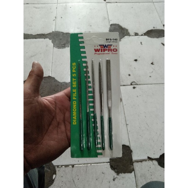 kikir intan /kikir diamond/Diamond file set wipro DFS140 (kikir intan set)