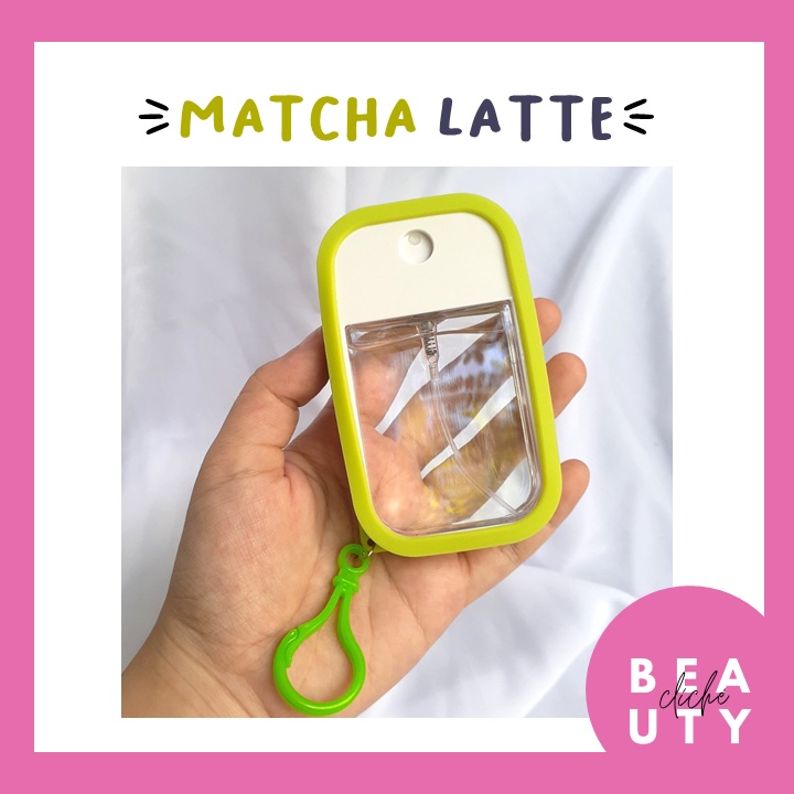 Hand Sanitizer MATCHA Spray Touchland Pocket Card Botol Kotak Gantung Free Sticker BOTOL VERSI TERBA
