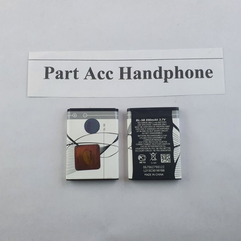 baterai nokia bl5b bl-5b original