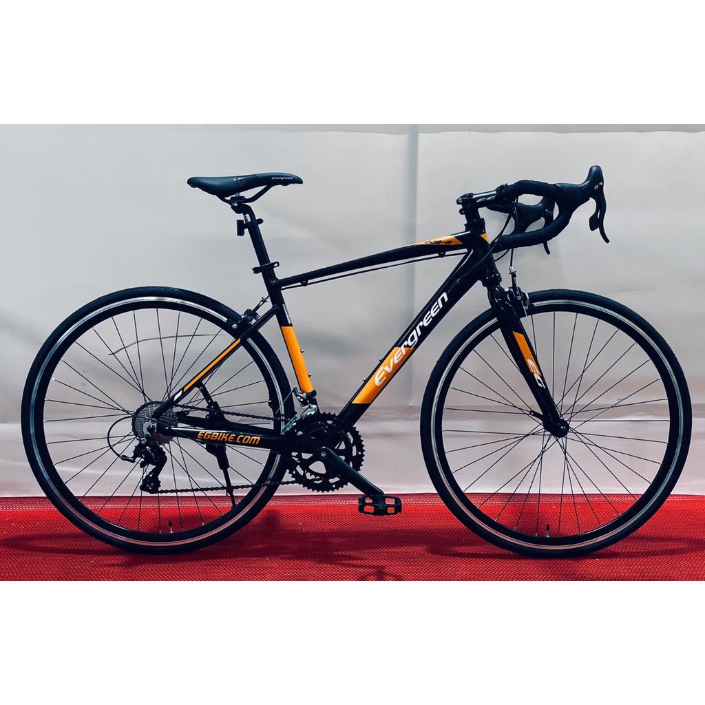 Sepeda Balap Roadbike EVERGREEN RAPIER 208 R 700C Alloy 2x8 Speed SNI-2