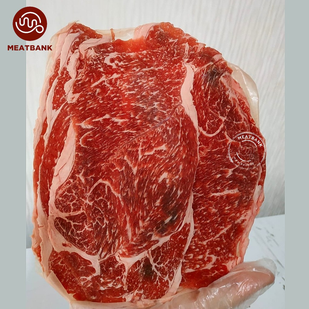 PREMIUM BEEF SLICED WAGYU bolar blade mb 5 daging sapi ...