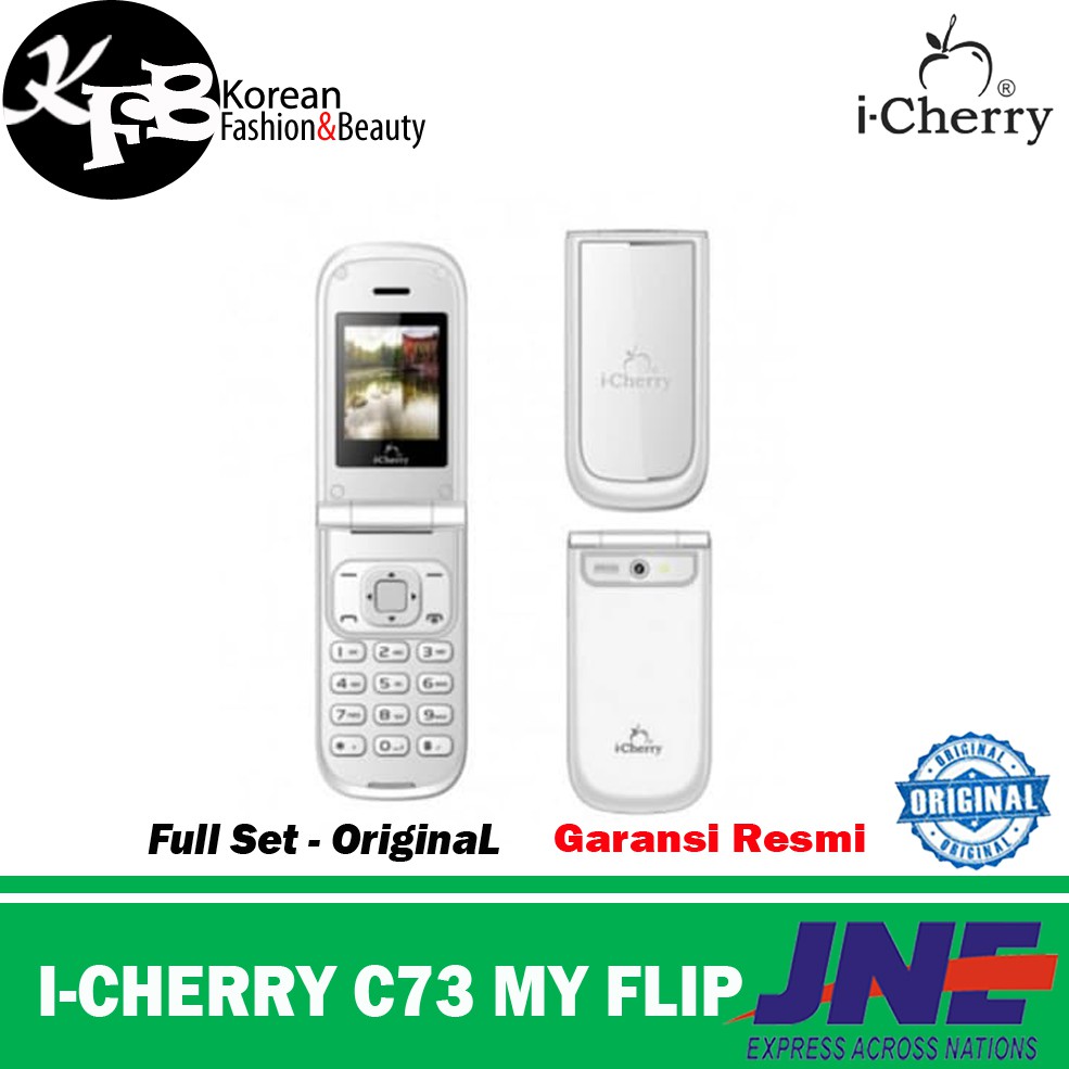 Hp flip murah icherry C73 My Flip - original - garansi