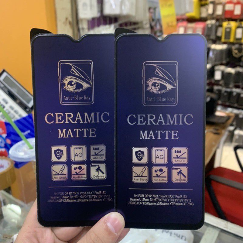 Tempered Glass anti gores Full List Blue Light Vivo Z1 pro Original