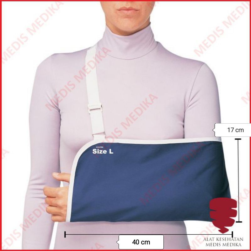 Arm sling gendongan tangan penyanggah tangan patah