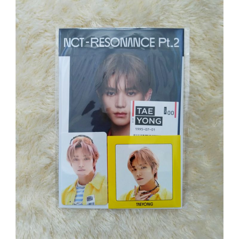 [SEALED] NCT 127 PHOTO STICKER PHOTOSTICKER RESONANCE TAEYONG PHOTOCARD PC