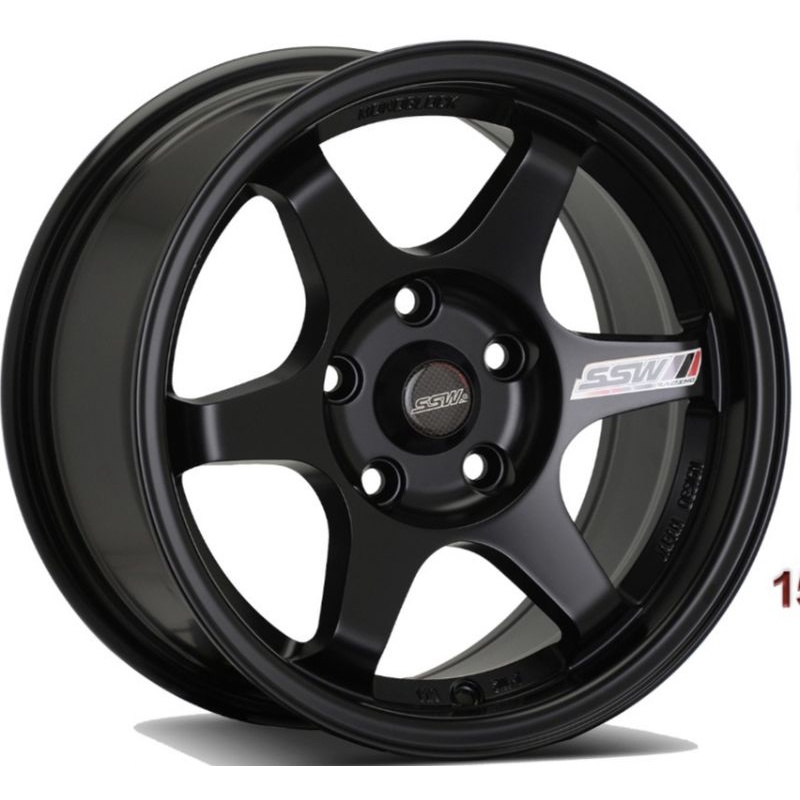Pakai BAN BARU 205 65 15 Velg mobil ssw ORIGINAL made in thailand S371 ring 15x7.5 pcd 5x114.3 et 25