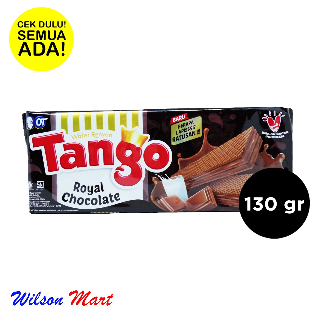 

TANGO WAFER ROYAL CHOCOLATE 130 GRAM