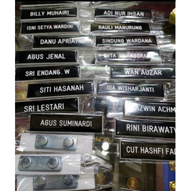 

Papan nama#name tag magnet