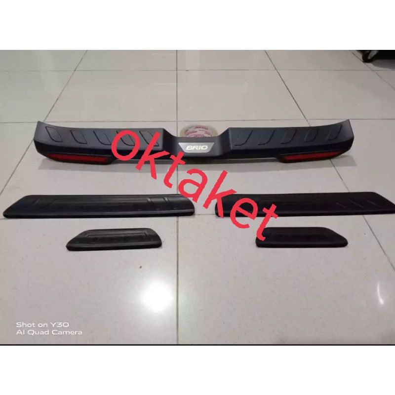 paket sillplate samping + belakang all new Brio 2018 up hitam