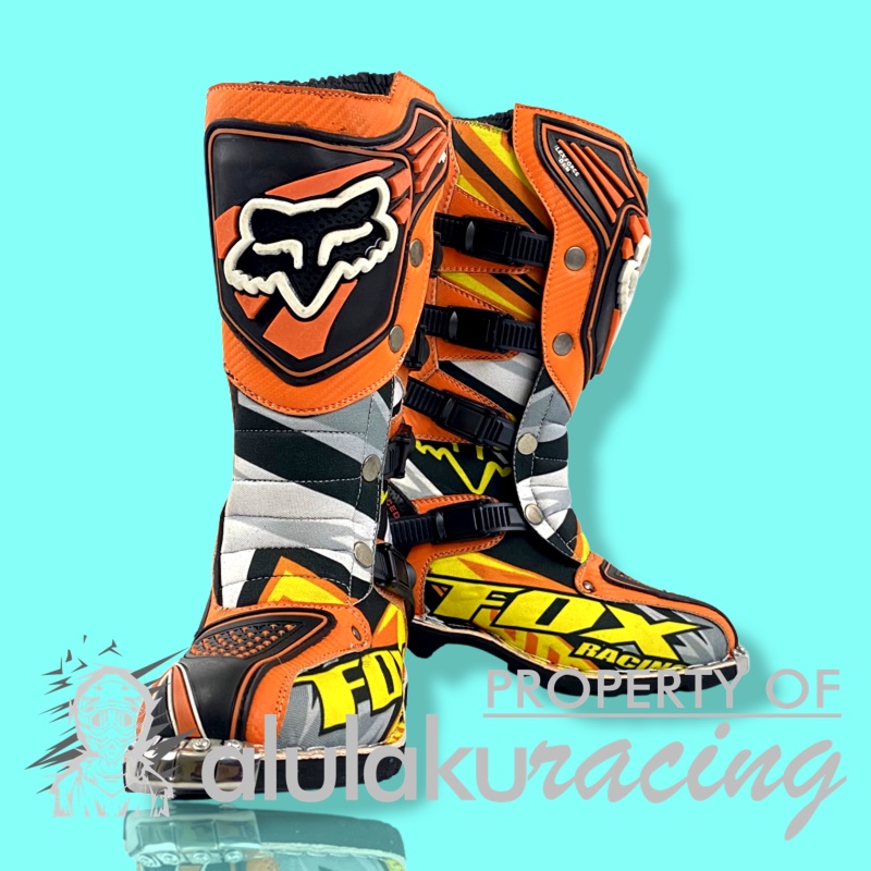 Sepatu Motocross Trail MX Enduro Fullprint with Safety Protector - 004