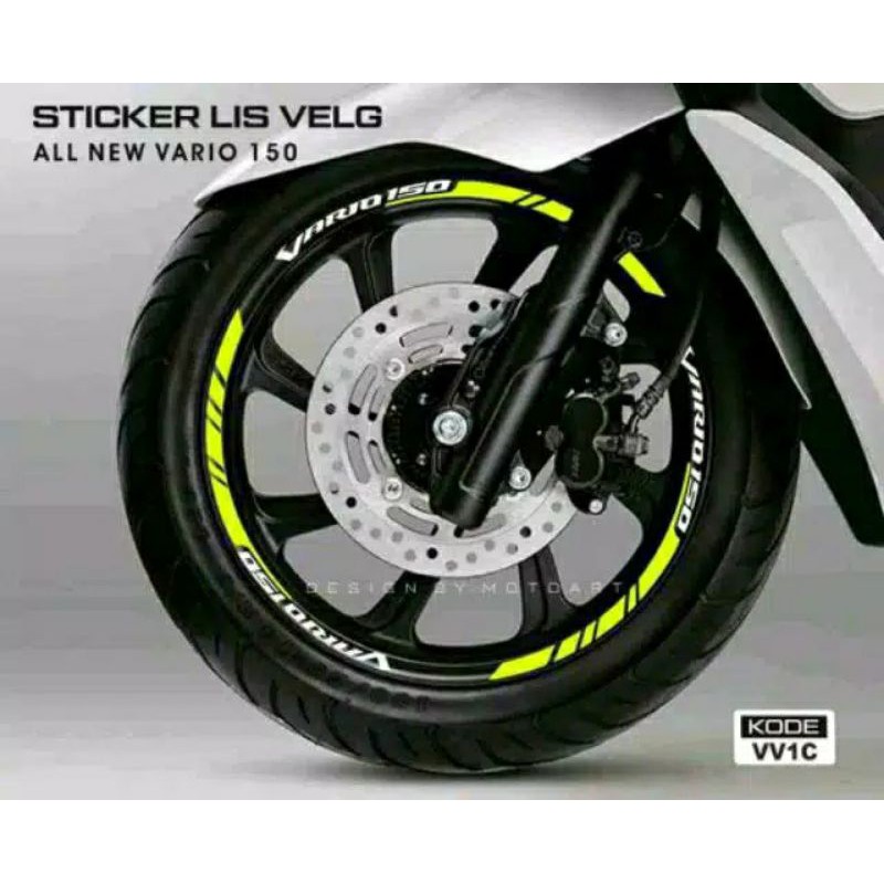 stiker velg motor vario 150