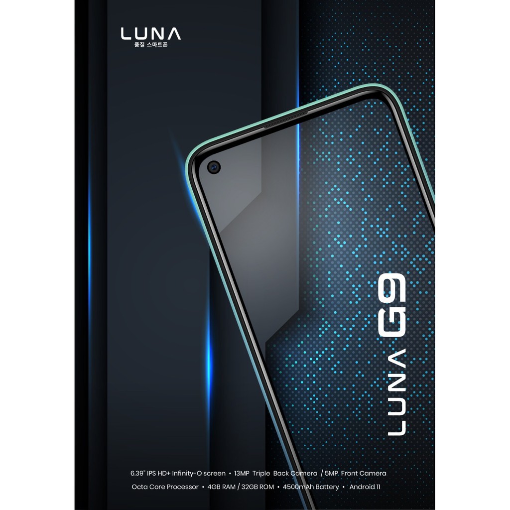 Luna G9 4/32 Ram 4GB Internal 32GB Garansi Resmi - murah