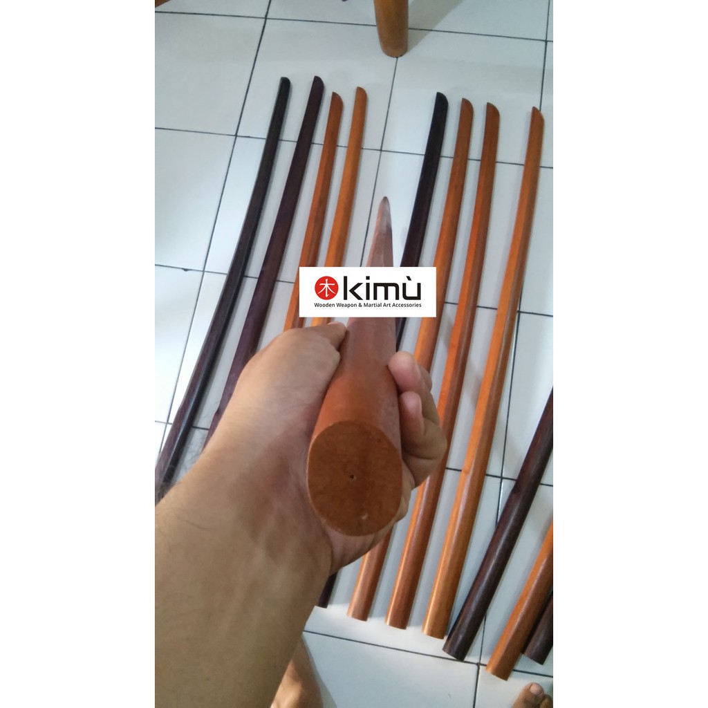 Bokken kayu bengkirai (REJECT).