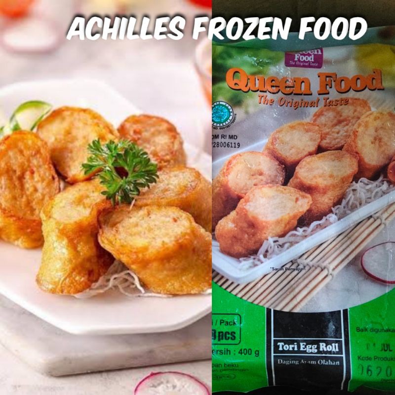 

queen food tory egg roll