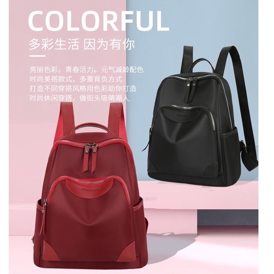 AND / COD / Tas Ransel Backpack Fashion Wanita Tas / Ransel Korea Tas Wanita Punggung Import Kantor Kerja Sekolah Kuliah Outdoor Trendy Fashion Style Travel Casual / tas laptop branded cewek kekinian ransel waistbag wanita impor model / T245