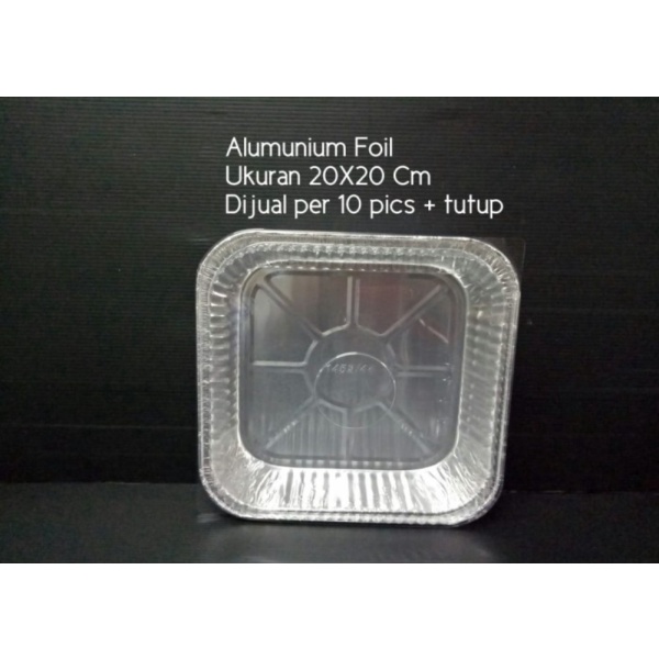 

Limited ALUMINIUM FOIL KOTAK 1452/44 TUTUP PER 10PCS / 145244T