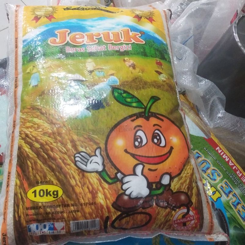 

Beras Jeruk 10kg Beras Premium Pulen Enak Beras Fresh Sembako Murah Cikarang