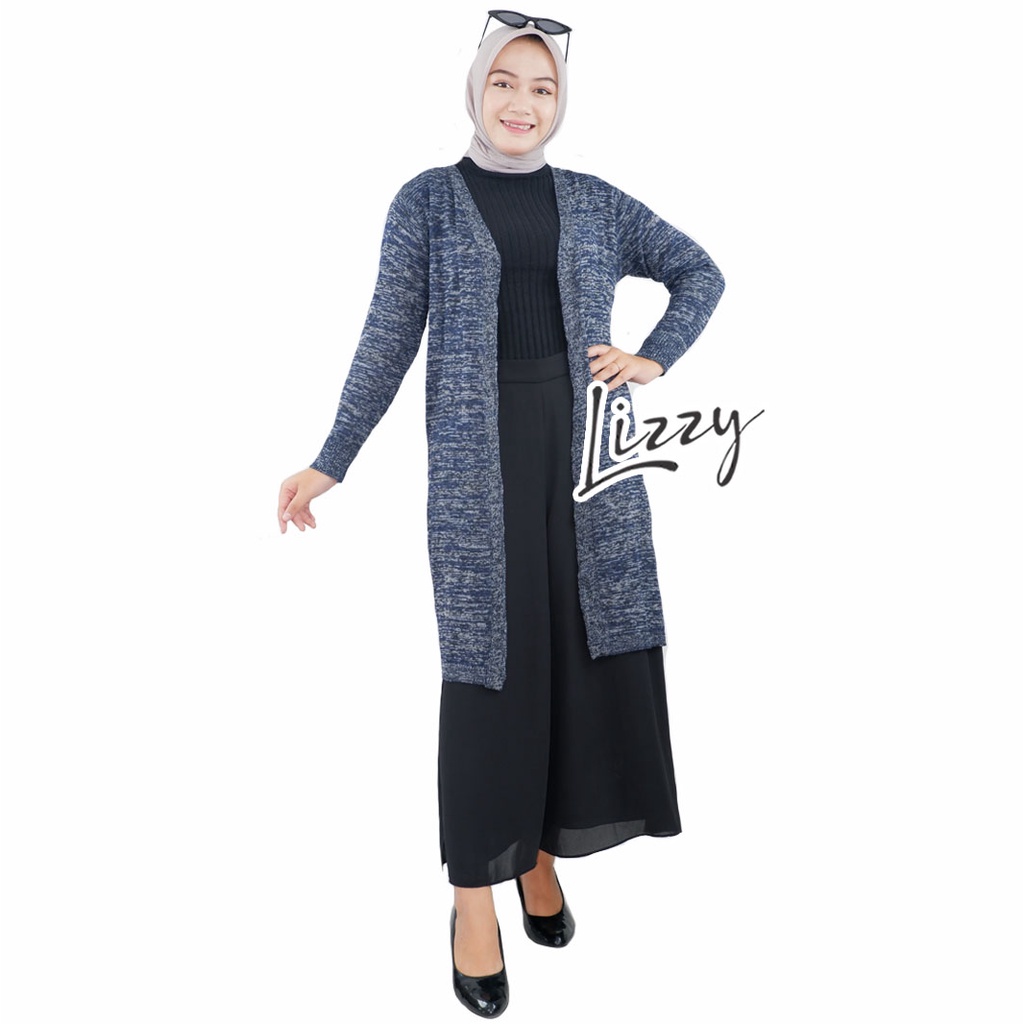 Lizzy - LONG TWIST CARDIGAN