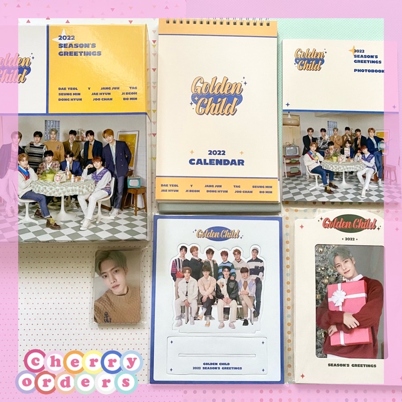 (SHARING) Golden Child 2022 Season's Greetings