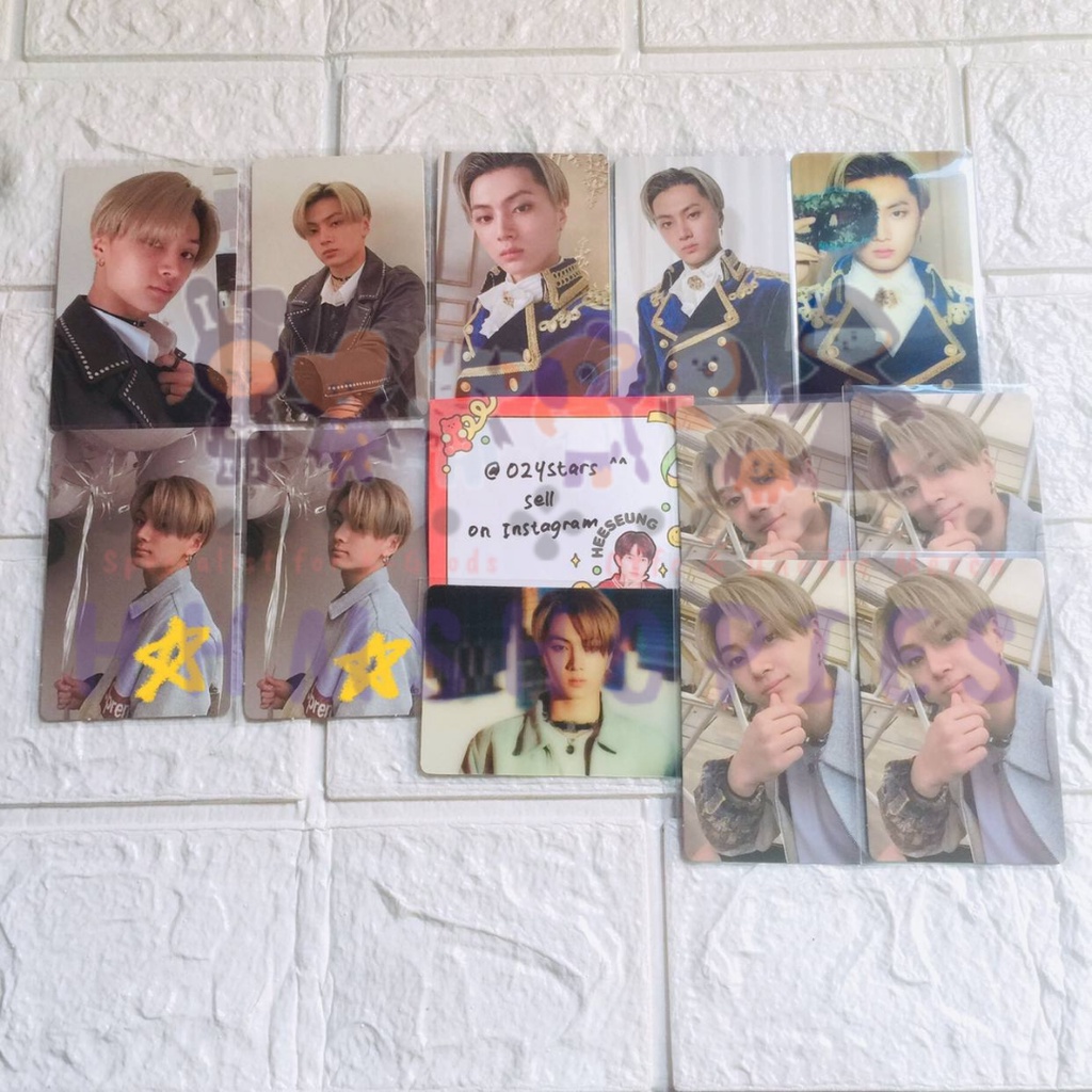 [BACA DESK] ENHYPEN PHOTOCARD - PC ENHYPEN JAY BORDER:CARNIVAL / JAY BALON / JAY GANTENG / JAYBIR