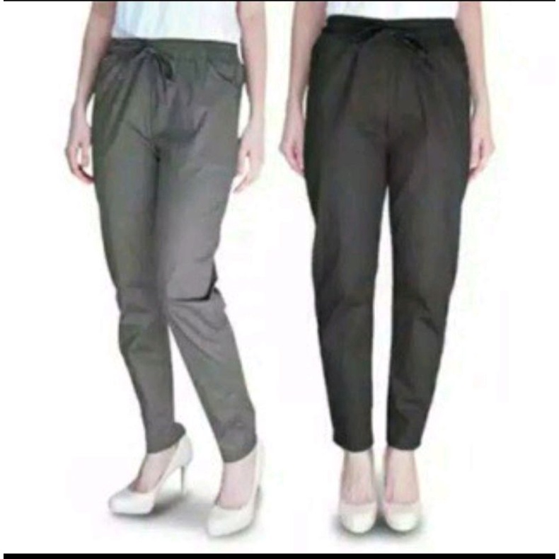 Harem Basic pants Celana Panjang Wanita