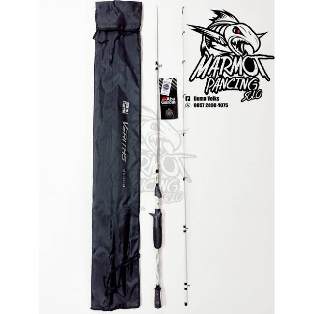 ROD JORAN BC ABU GARCIA VERITAS 3 VR3C 662-6 IA 198CM RING FUJI