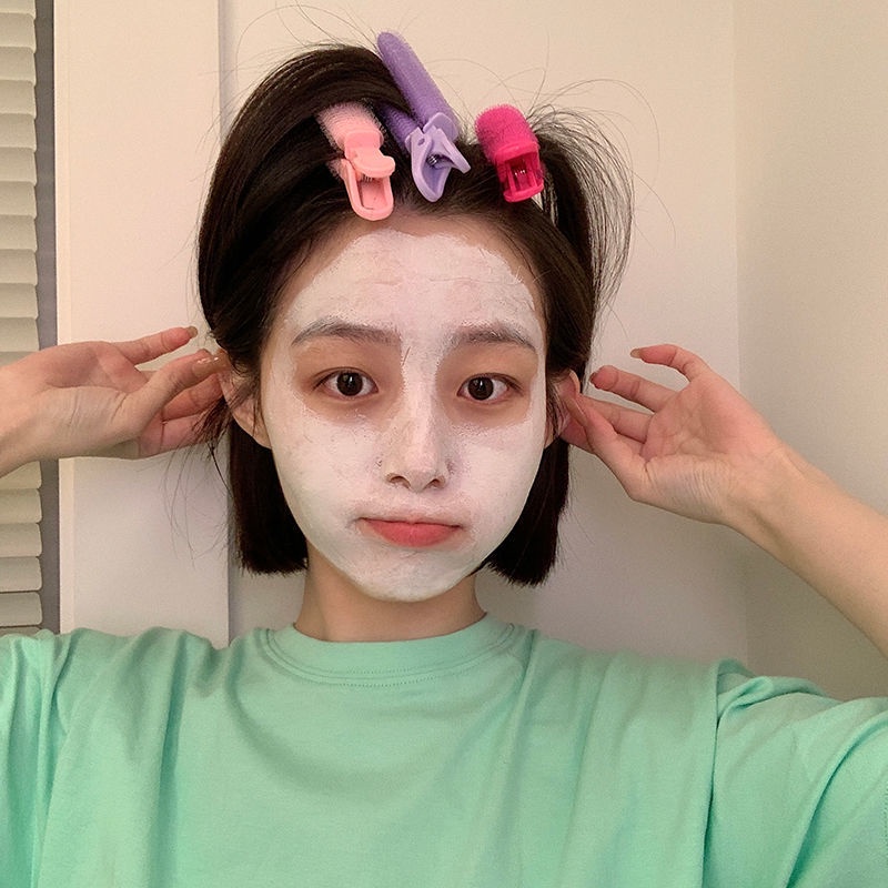 Hair Root Fluffy Clip Bangs Fixed Not To Hurt Hair Curling Irons Plastic Lazy Hair Fluffy Curling Curlers Magic Curling Tube Woman Hairpin