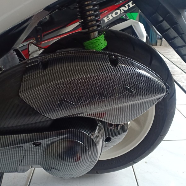 Cover Tutup Hawa Nmax Karbon Cover CVT Nmax Carbon Cover Body Aksesoris Variasi Yamaha Nmax Nemo