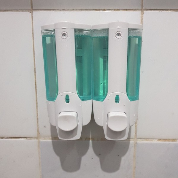 Dispenser Sabun Cair/Tempat Sabun Cair 600ml Original Hand Soap Double