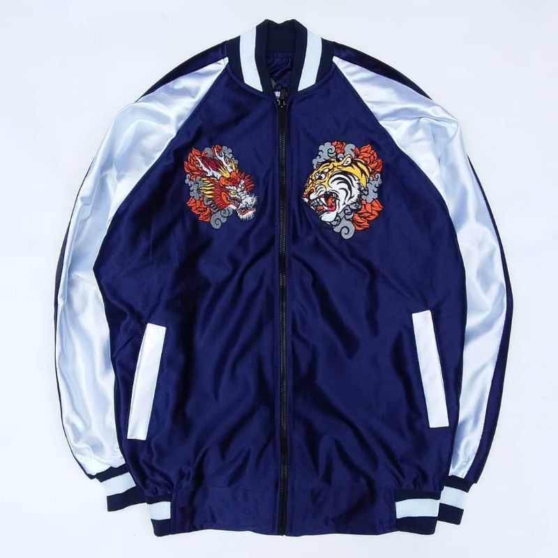 Jaket Sukajan Murayama - Toshi Taiga Murah Original Bordir