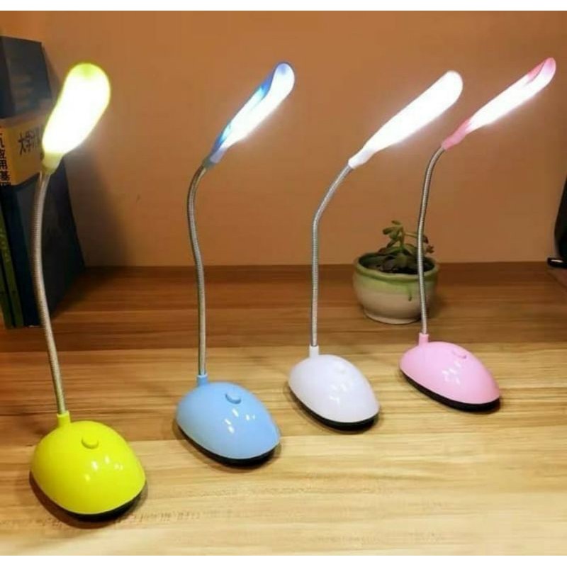 Lampu Belajar Atau Lampu Meja belajar 7188 led desk light tanpa Kabel USB / Lampu LED Mmeja Belajar Mini Elastis Lampu Kamar Tidur Malam Portable / Lampu Belajar LED Tanpa Kabel - Lampu Travel Elektrik Multifungsi