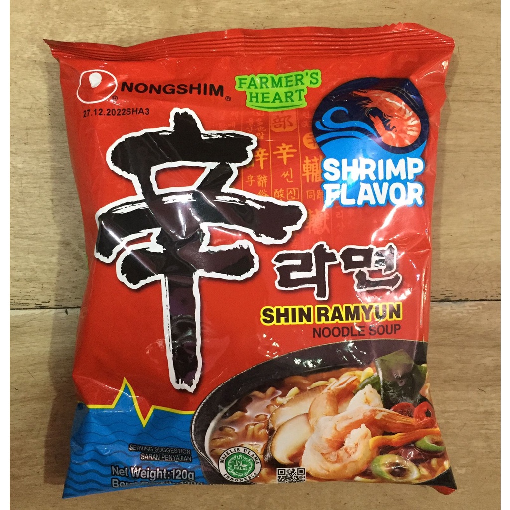 

NONGSHIM SHIN RAMYUN SHRIMP FLAVOR 120G