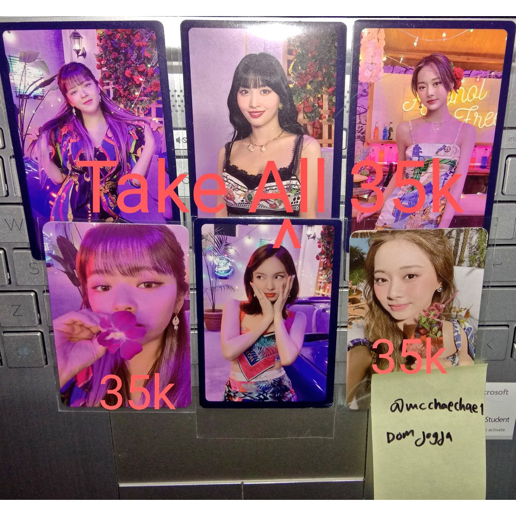 PC PHOTOCARD POB BENEFIT BENE TWICE TASTE OF LOVE TOL [BACA DESKRIPSI]