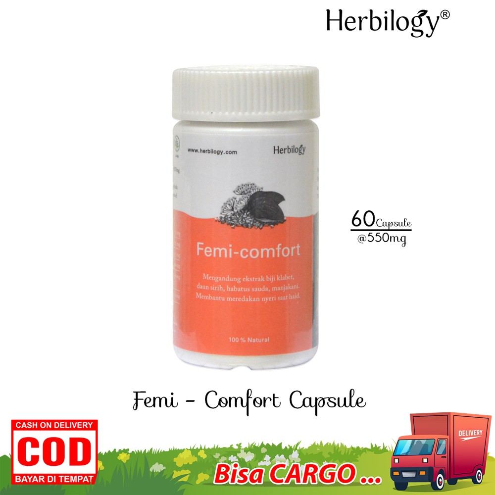 Herbilogy Femi Comfort Capsule (isi 60)