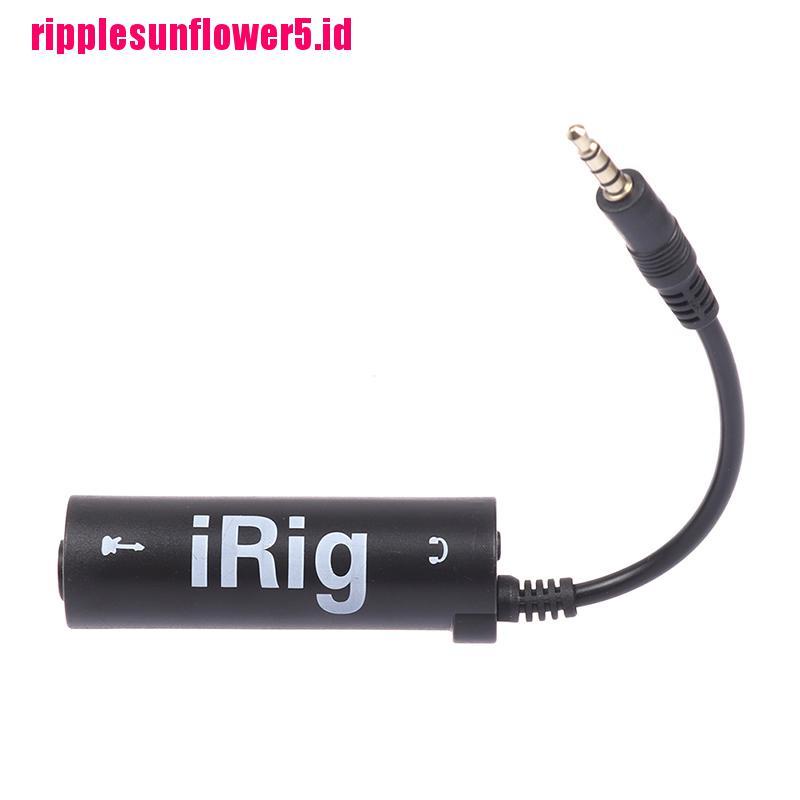 Irig Pengganti Efek Gitar Dengan Interface Handphone