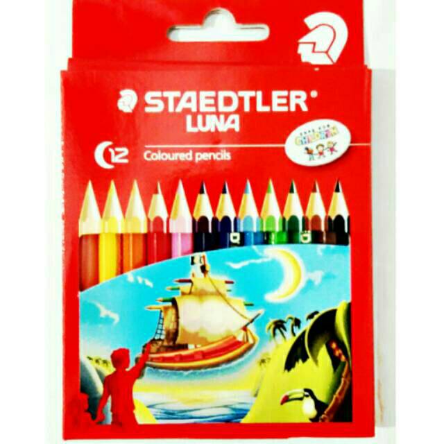 

Pensil warna luna stedler permanent pendek