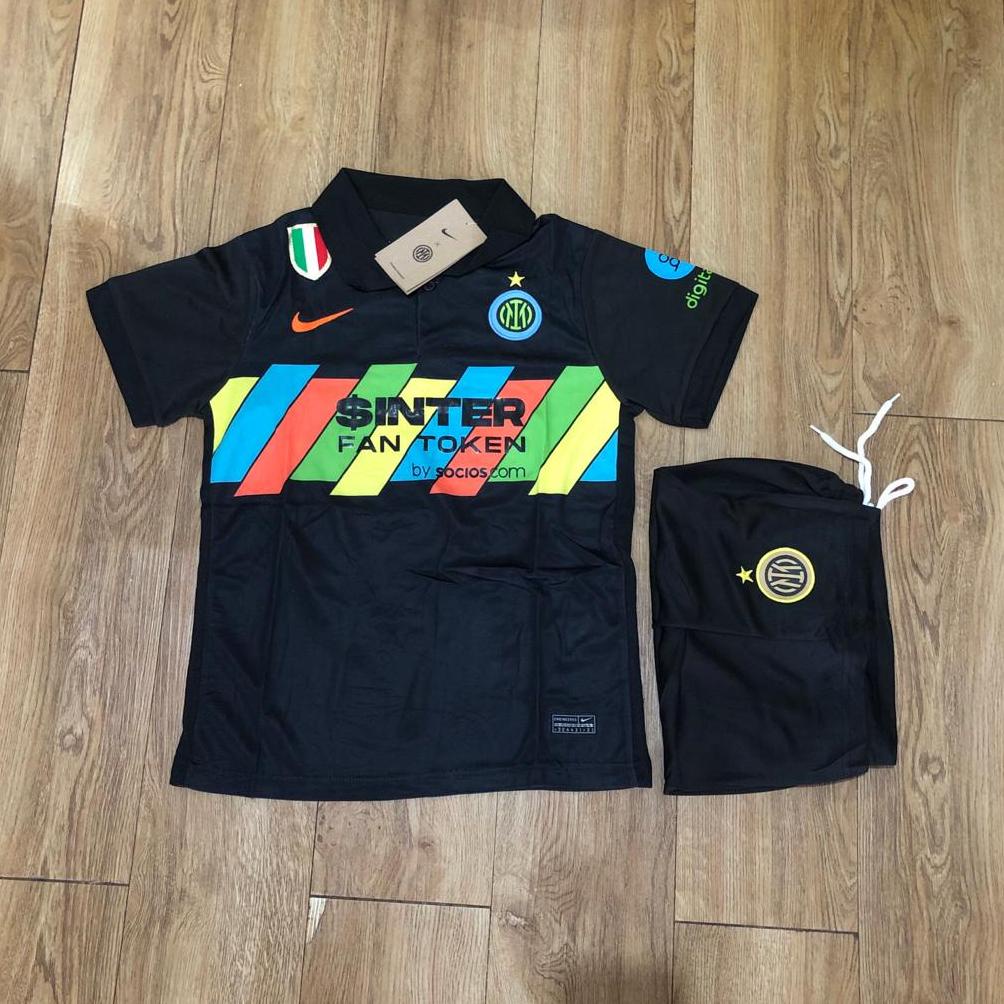 JERSEY BOLA KIDS/ANAK ANAK INTER MILAN 3RD 2021-2022 IMPORT GO THAILAND TERLARISS...,,,,,