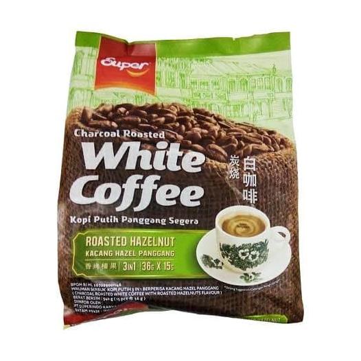 

Super White Coffee Hazelnut
