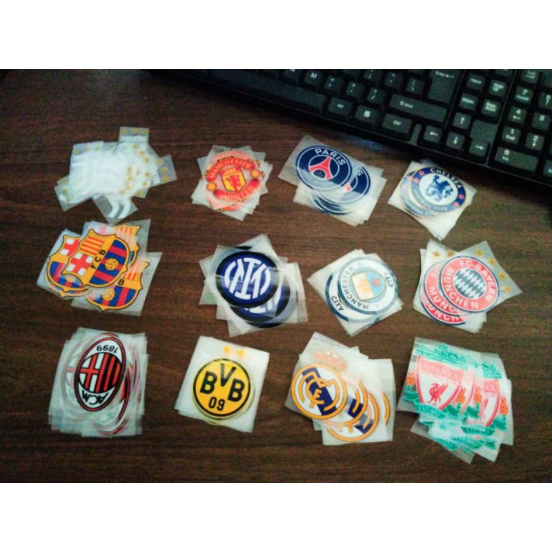 ⭐⭐⭐⭐⭐ Stiker baju logo baju celana ukuran 5cm x 5cm DTG digital transfer paper 6cm x 6cm