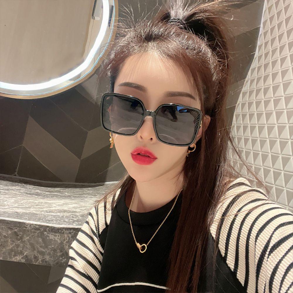 [Elegan] Square Sunglasses Eye Glasses Anti Radiasi Untuk Wanita Kacamata Perlindungan Perempuan Korea Pria Anti Radiasi Kaca Kacamata Wanita Kacamata