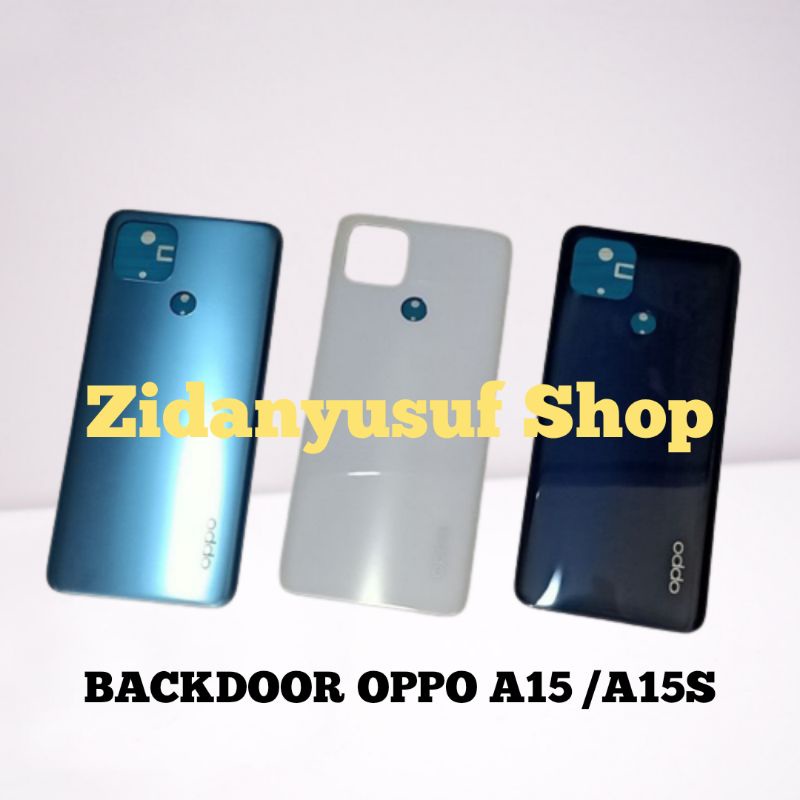 BACKDOOR BACK COVER OPPO A15 /A15S TUTUP BELAKANG ORIGINAL