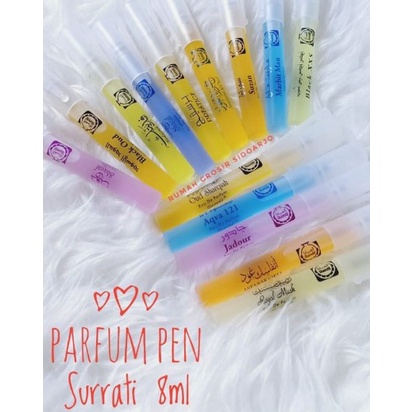 jual Parfum Surrati Pen Spray 8ml all Varian