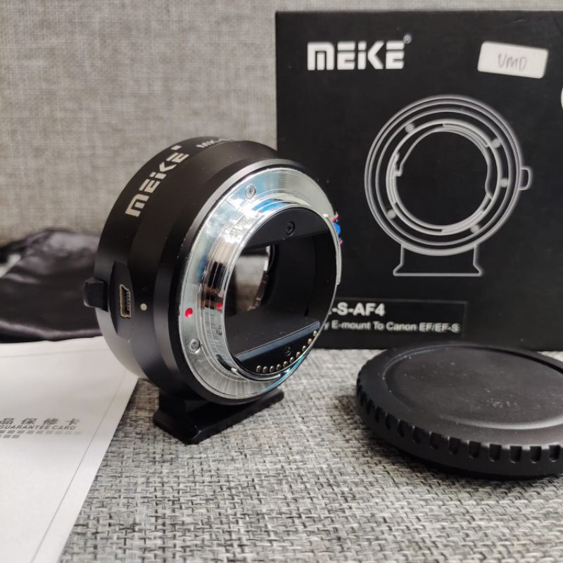 Meike MK S AF4 Adapter Lensa Auto Focus Canon EF to Sony Emount EF NEX