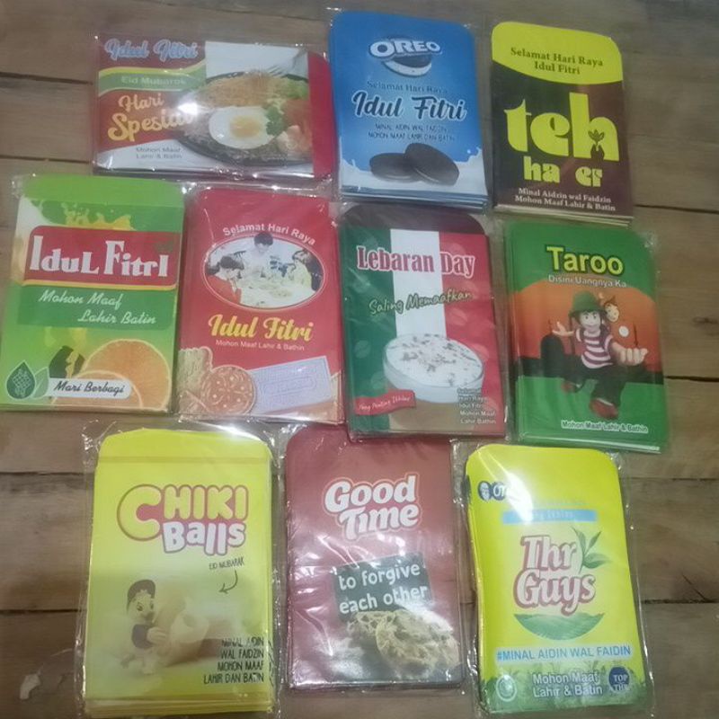 

amplop viral snack mini