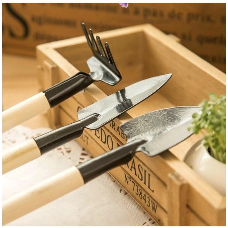 ALAT BERKEBUN MINI SET 3 IN 1 PERLENGKAPAN BERKEBUN ISI 3 SET GARDEN GARDENING TOOLS