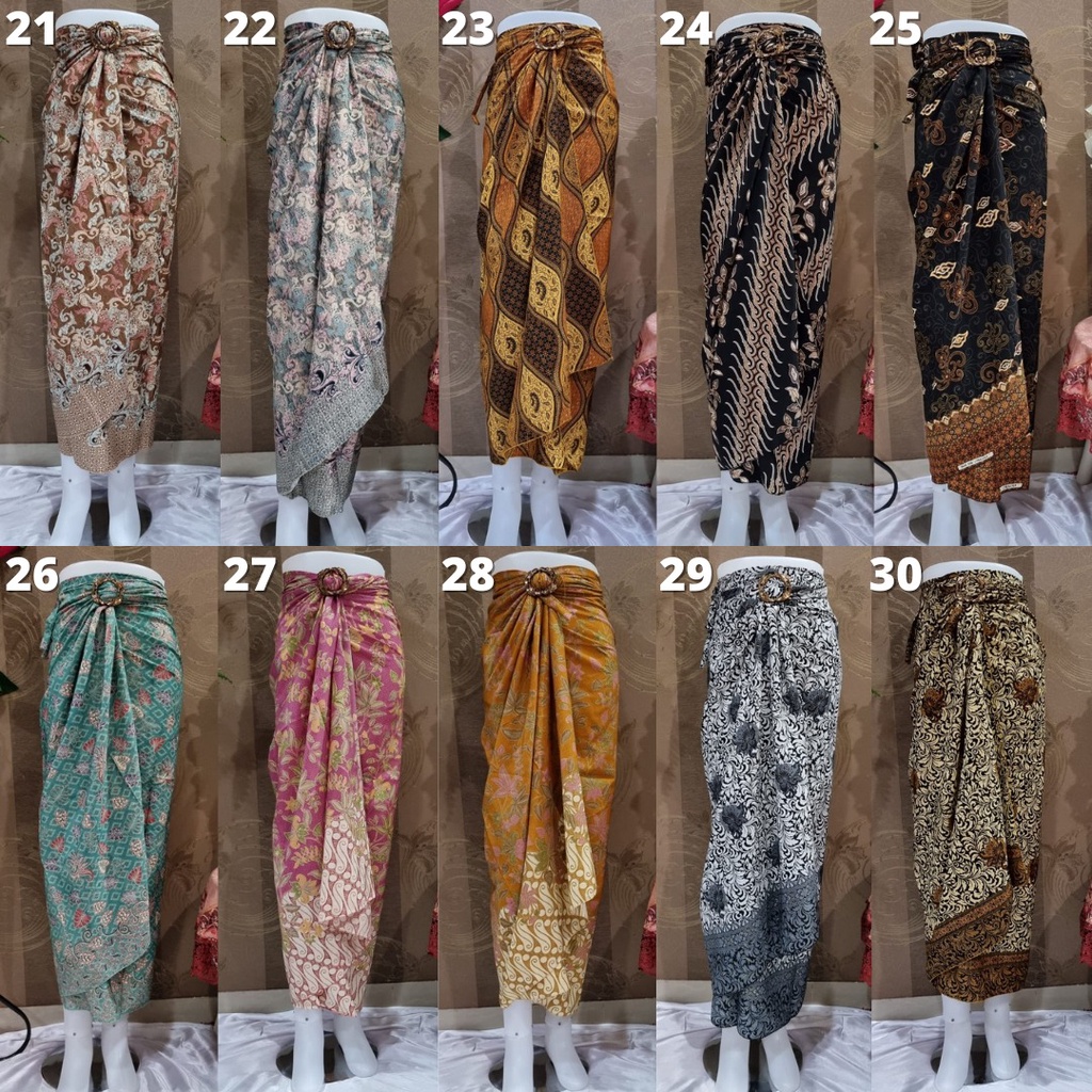 ROK LILIT / KAIN LILIT BAWAHAN KEBAYA/ ROK BATIK / BAWAHAN BATIK ANEKA PILIHAN MOTIF BATIK